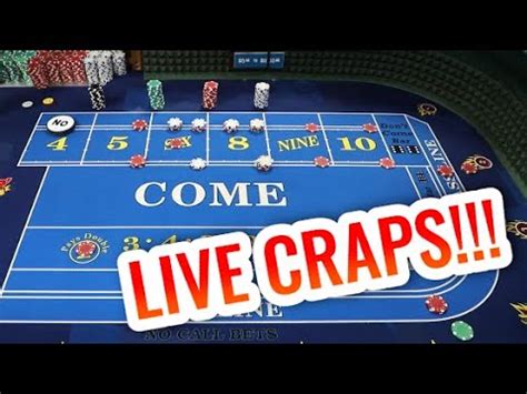 live craps action.